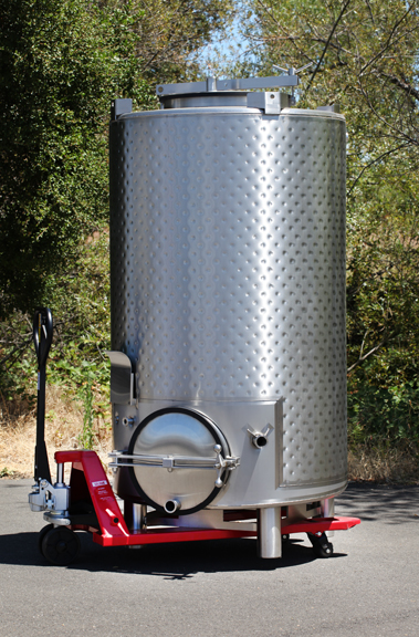 portable stainless steel wine tank