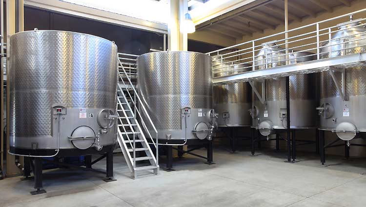 Integrated Winery Aluminum Catwalk